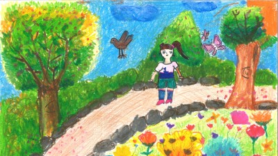지구의날 어린이 그림대회 &#039;걷고싶은 길&#039;